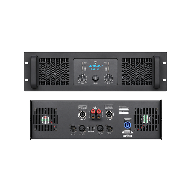 Penguat profesional 2200W