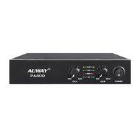 Auway PA400 2 Kanal 70V 100V Klasse D Offentlig adresse effektforst&aelig;rker